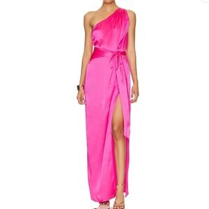 Amanda Uprichard Delmar Gown Pink